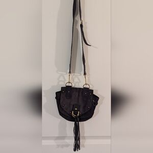 See By Chloe Purple Gray Midnight Collins Mini Crossbody Bag
